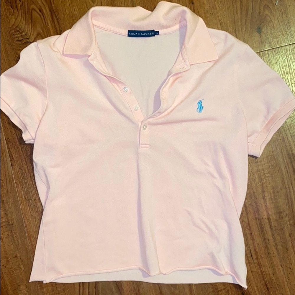 Ralph Lauren cropped polo